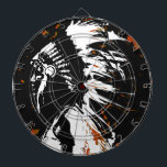 Native American Indian Dart Board<br><div class="desc">The spirit lives within everyone.</div>