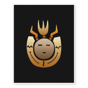 Native American Indian Face Temporary Tattoos