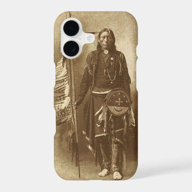 Native American Indian Iphone Case (Back)