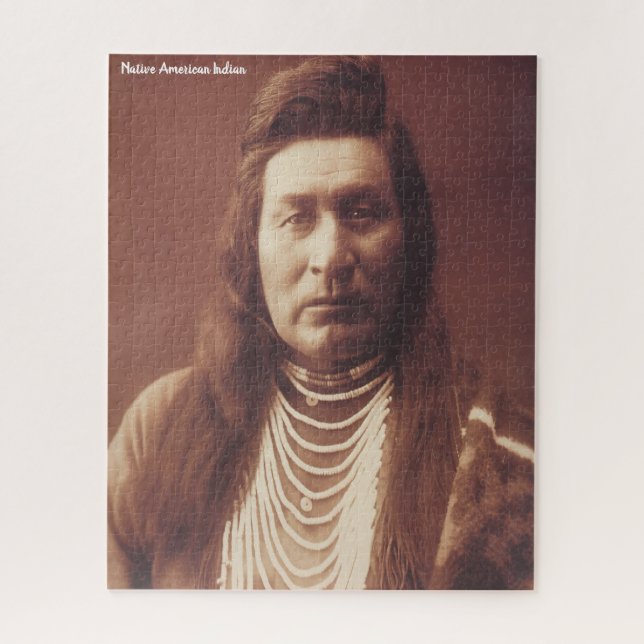 Native American Indian Jigsaw Puzzle (Vertical)