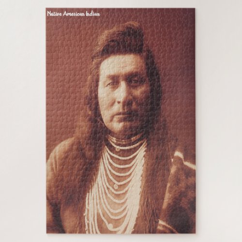 Native American Indian Jigsaw Puzzle
