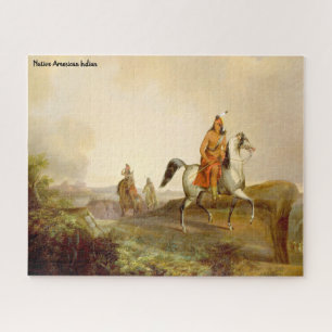 Native American Indian Jigsaw Puzzle