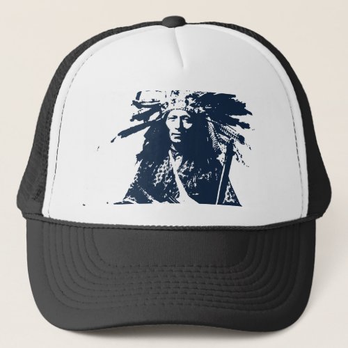 Native American Indian Little 1890 Trucker Hat