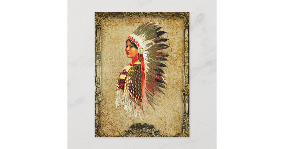 american indian princess painting