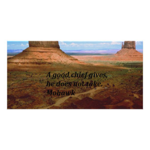 Native American Indian Proverb Card