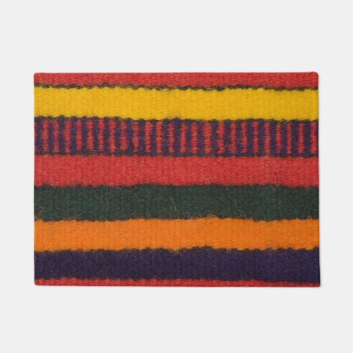 Native American Indian rainbow color Doormat