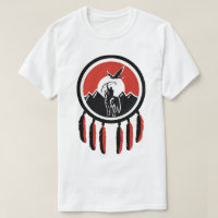 Native American Indian Shield T-shirt