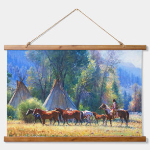 Native American Indian Southwest Art Wall Hanging Tapestry