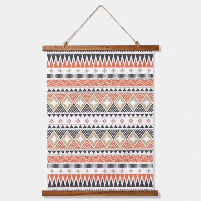 Native American Indian Southwest Art Wall Hanging Tapestry (Front)