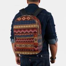 Native American Indian Southwest Colorful Pattern