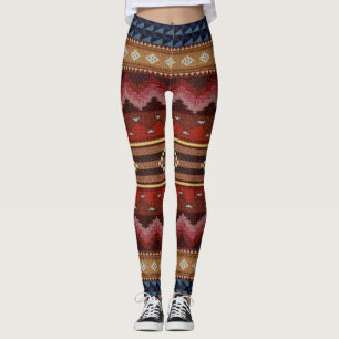 Native American Indian Southwest Gym Girls/Womens Leggings