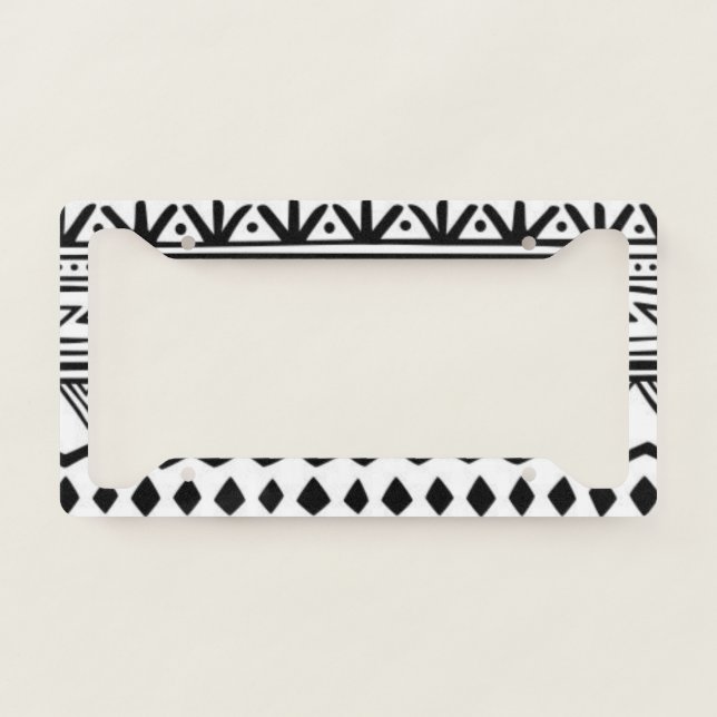 Native American Indian Southwest  License Plate Frame (Front)