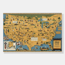 Native American Indian Southwest Map