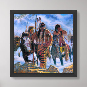 Native American Indian Southwest Wall Framed Art