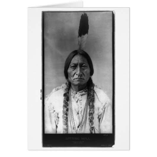 Native American Indian Vintage Portrait (Front)