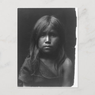 Native American Indian Vintage Portrait Postcard