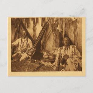 Native American Indian Vintage Portrait Postcard