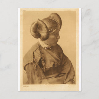 Native American Indian Vintage Portrait Postcard