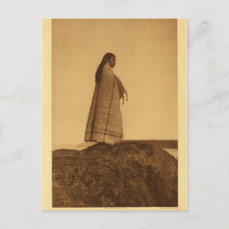 Native American Indian Vintage Portrait Postcard