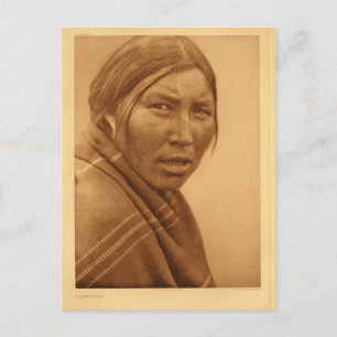 Native American Indian Vintage Portrait Postcard