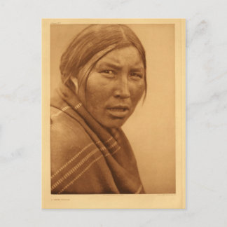 Native American Indian Vintage Portrait Postcard