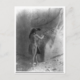 Native American Indian Vintage Portrait Postcard