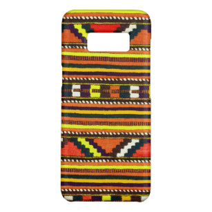Native American Indian yellow design Case-Mate Samsung Galaxy S8 Case