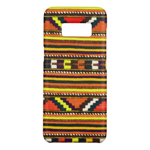 Native American Indian yellow design Case_Mate Samsung Galaxy S8 Case