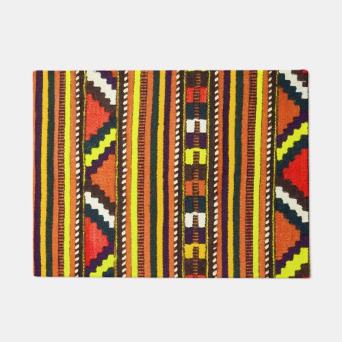 Native American Indian yellow design Doormat