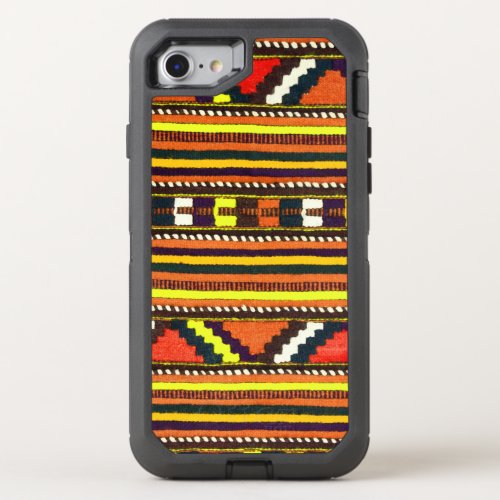 Native American Indian yellow design OtterBox Defender iPhone SE87 Case