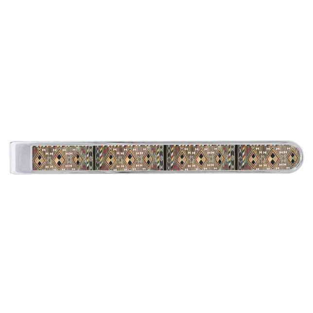 Native American Indians Arrows Tie Bar (Front)