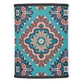 Native American Indians Navajo Mosaic Pattern Lamp Shade (Front)