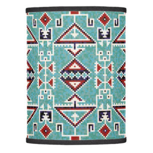 Native American Indians Navajo Pattern Lamp Shade