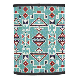 Native American Indians Navajo Pattern Lamp Shade