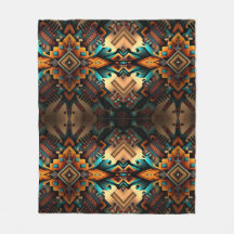 Native American-Inspired Abstract Pattern