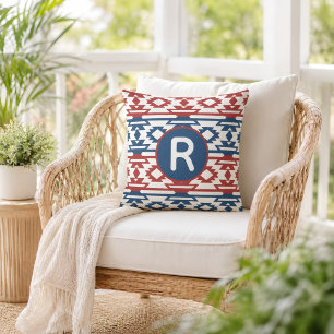 Native American Inspired, Timeless Tribal Patterns Throw Pillow