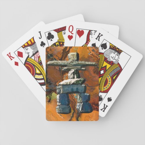 Native American Inuit Eskimo Inukshuk Card Deck