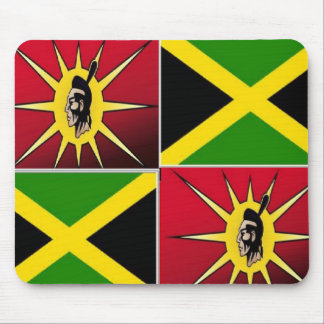 Native american-Jamaican Mouse Pad