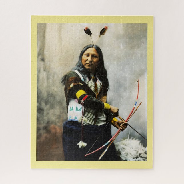 Native American Jigsaw Puzzle (Vertical)