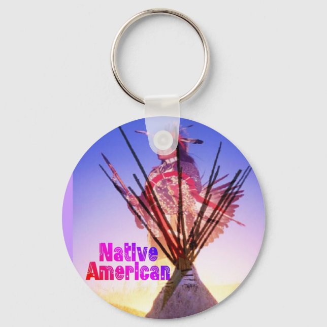 Native American keychain (Front)