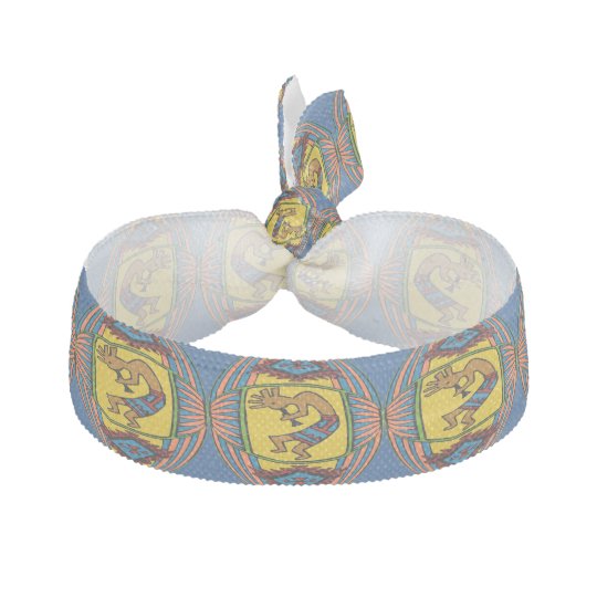 Native American Kokopelli Bracelet Tie Elastic Hair Tie Zazzle Com