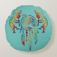 Native American Kokopelli Whale Dreamcatcher 1