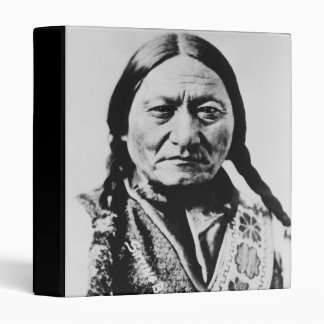 Native American: Lakota Sitting Bull Fort Buford 3 Ring Binder