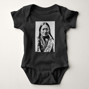Native American: Lakota Sitting Bull Fort Buford Baby Bodysuit