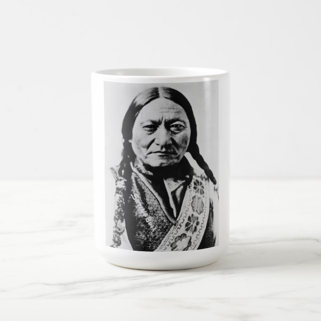 Native American: Lakota Sitting Bull Fort Buford Coffee Mug (Center)