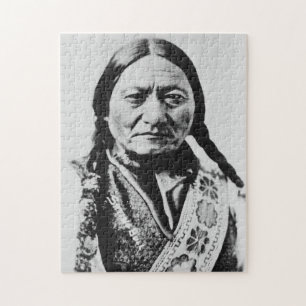 Native American: Lakota Sitting Bull Fort Buford Jigsaw Puzzle
