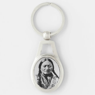 Native American: Lakota Sitting Bull Fort Buford Keychain