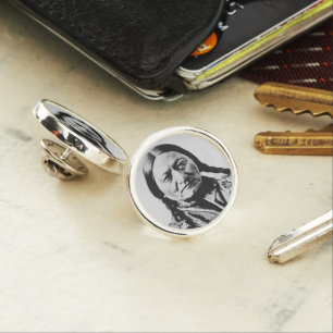 Native American: Lakota Sitting Bull Fort Buford Lapel Pin