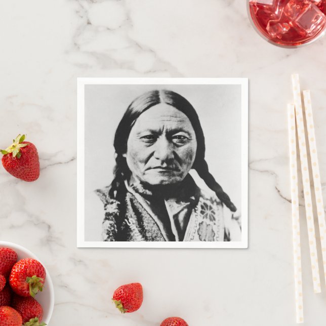 Native American: Lakota Sitting Bull Fort Buford Napkins (Insitu)