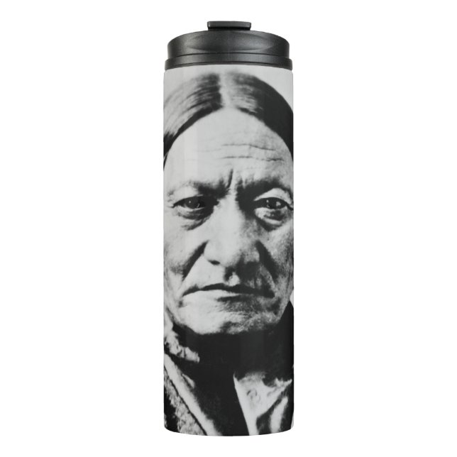 Native American: Lakota Sitting Bull Fort Buford Thermal Tumbler (Front)